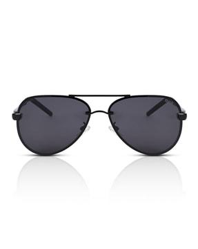 idor-0761-blk full-rim aviator sunglasses