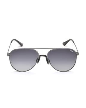 ids2922c1psg gradient lens full-rim aviator sunglasses