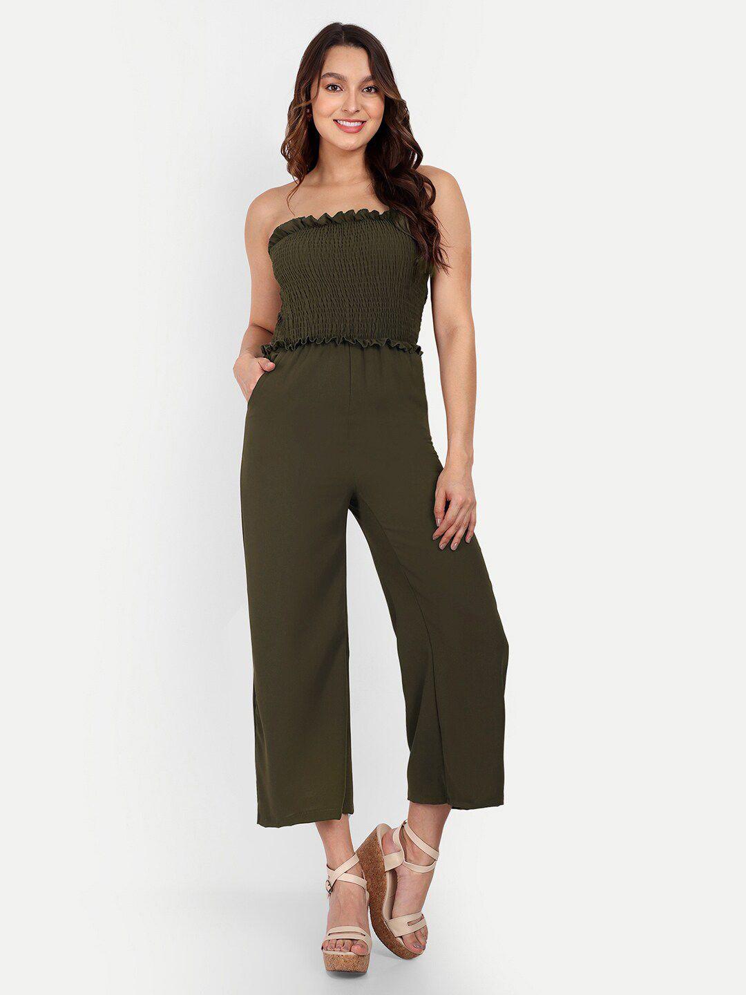 iki chic strapless basic jumpsuit