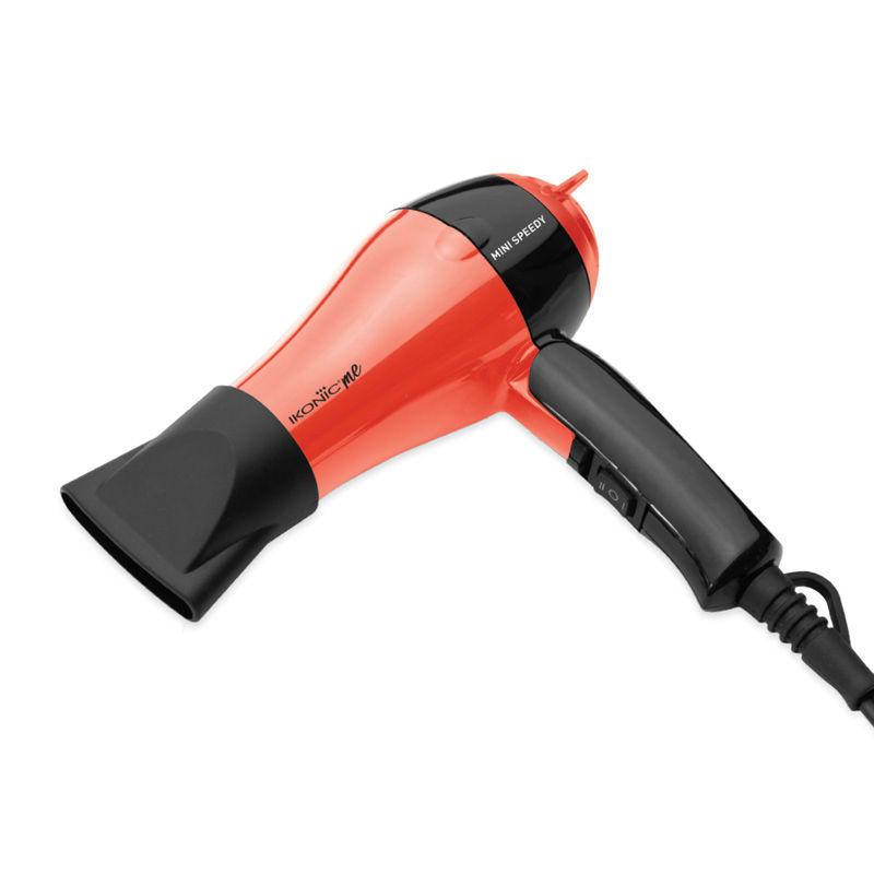 ikonic me mini speedy hair dryer - red
