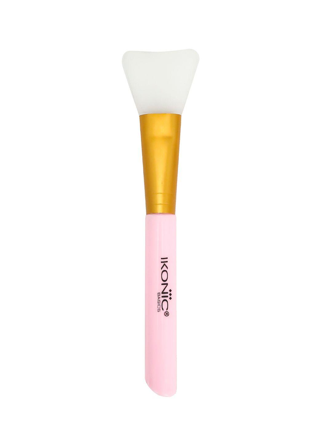 ikonic basics ikb-702c mask brush - pink & gold-toned