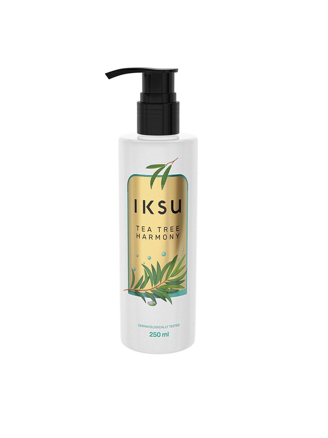 iksu by lifestyle tea tree harmony hand & body lotion - 250ml