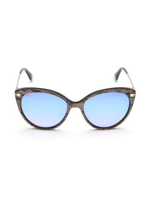 image ims695c5sg blue mirrored cat eye sunglasses