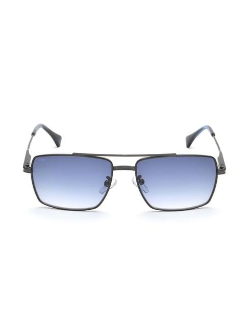 image ims740c4sg blue rectangular sunglasses