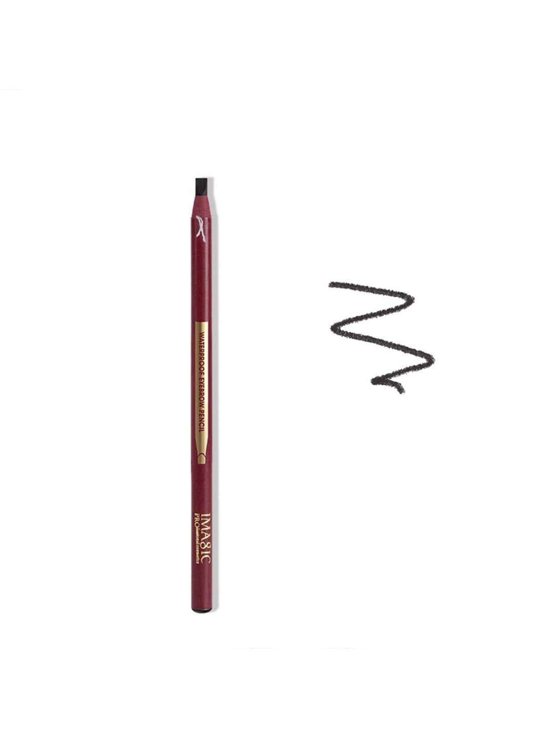 imagic professional cosmetics hard formula peelable eyebrow pencil 8 g - black ey-344