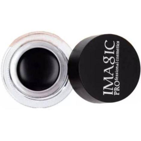 imagic professional cosmetic gel eyeliner waterproof 4g ey-323-01 - black