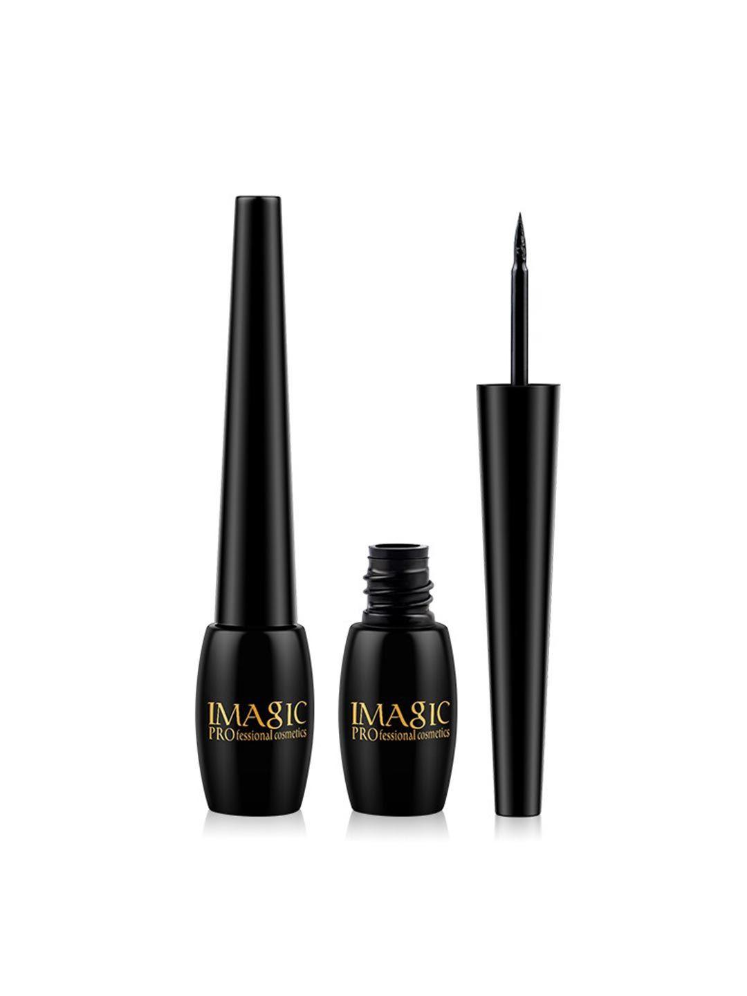 imagic professional cosmetics waterproof liquid dip eyeliner 5 ml - black ey332