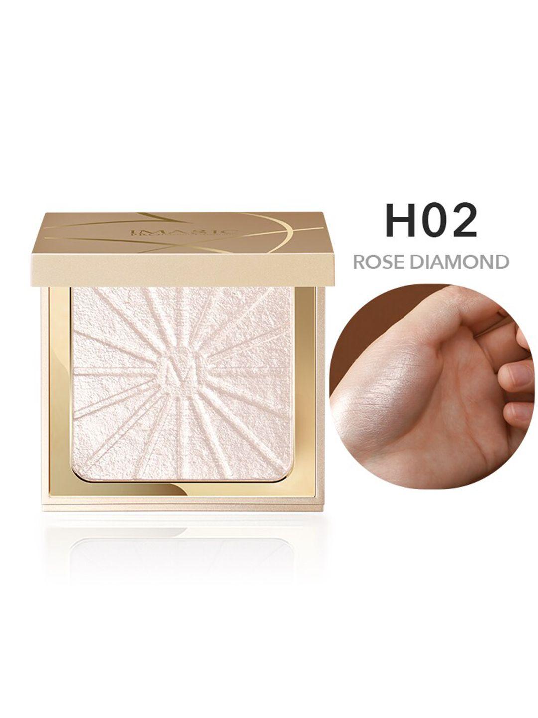 imagic radiant highlight & blusher rose diamond 22g