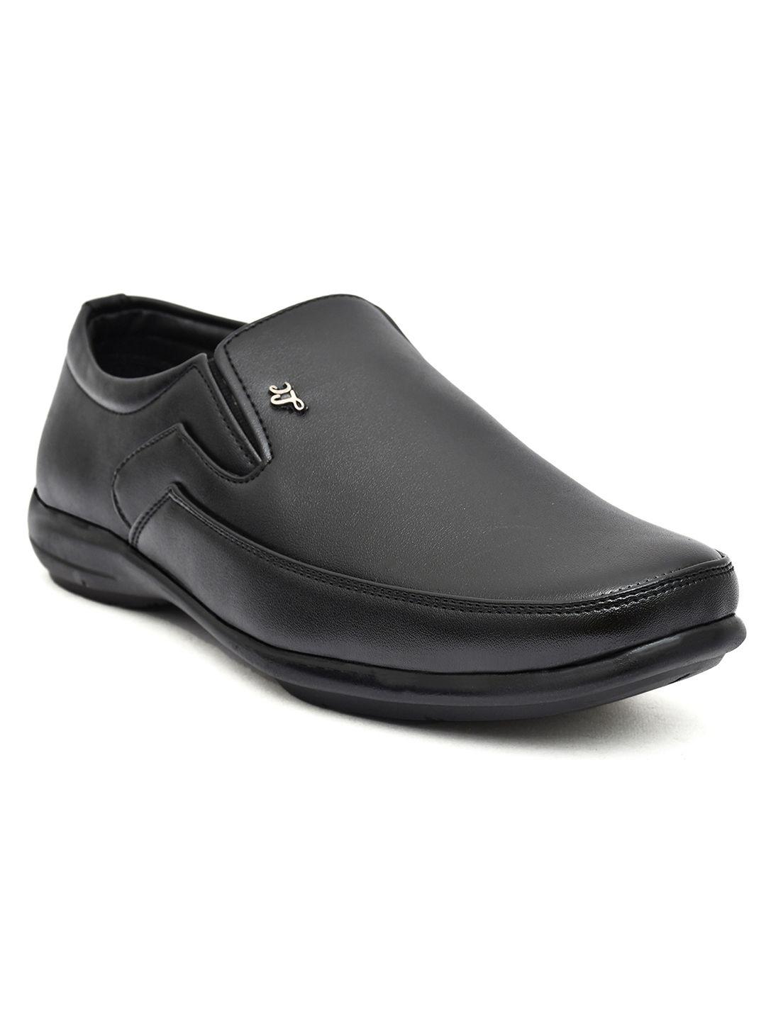imcolus men round toe formal slip-on shoes