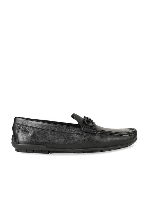 imperio by regal men's black casual loafers