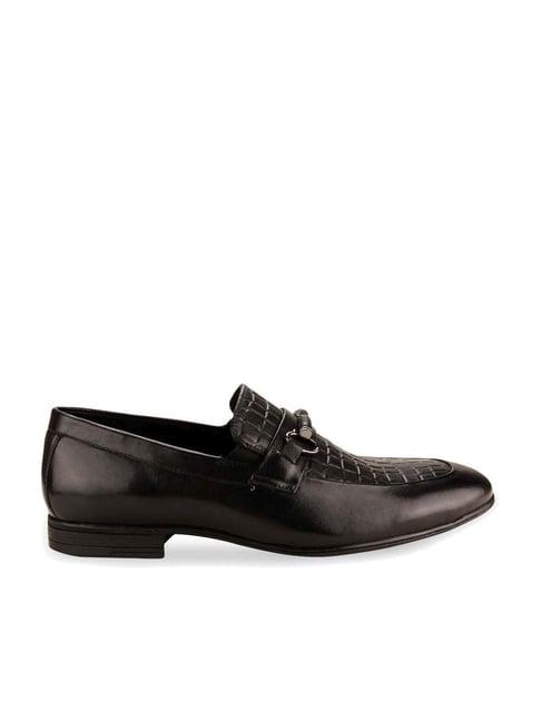 imperio by regal men's black casual loafers