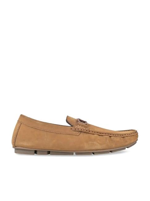 imperio by regal men's brown casual loafers