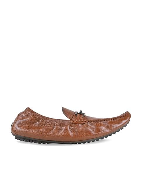 imperio by regal men's tan casual loafers