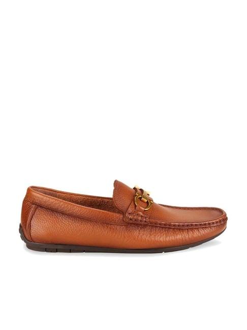 imperio by regal men's tan casual loafers