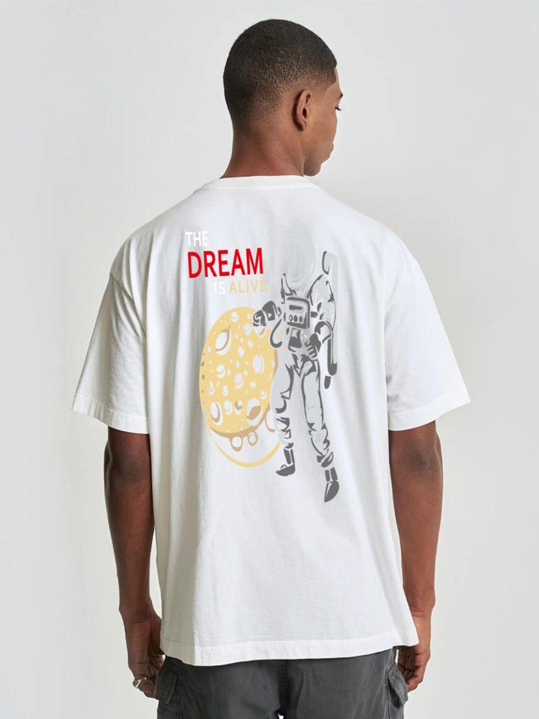 imsa moda graphic printed cotton t-shirt