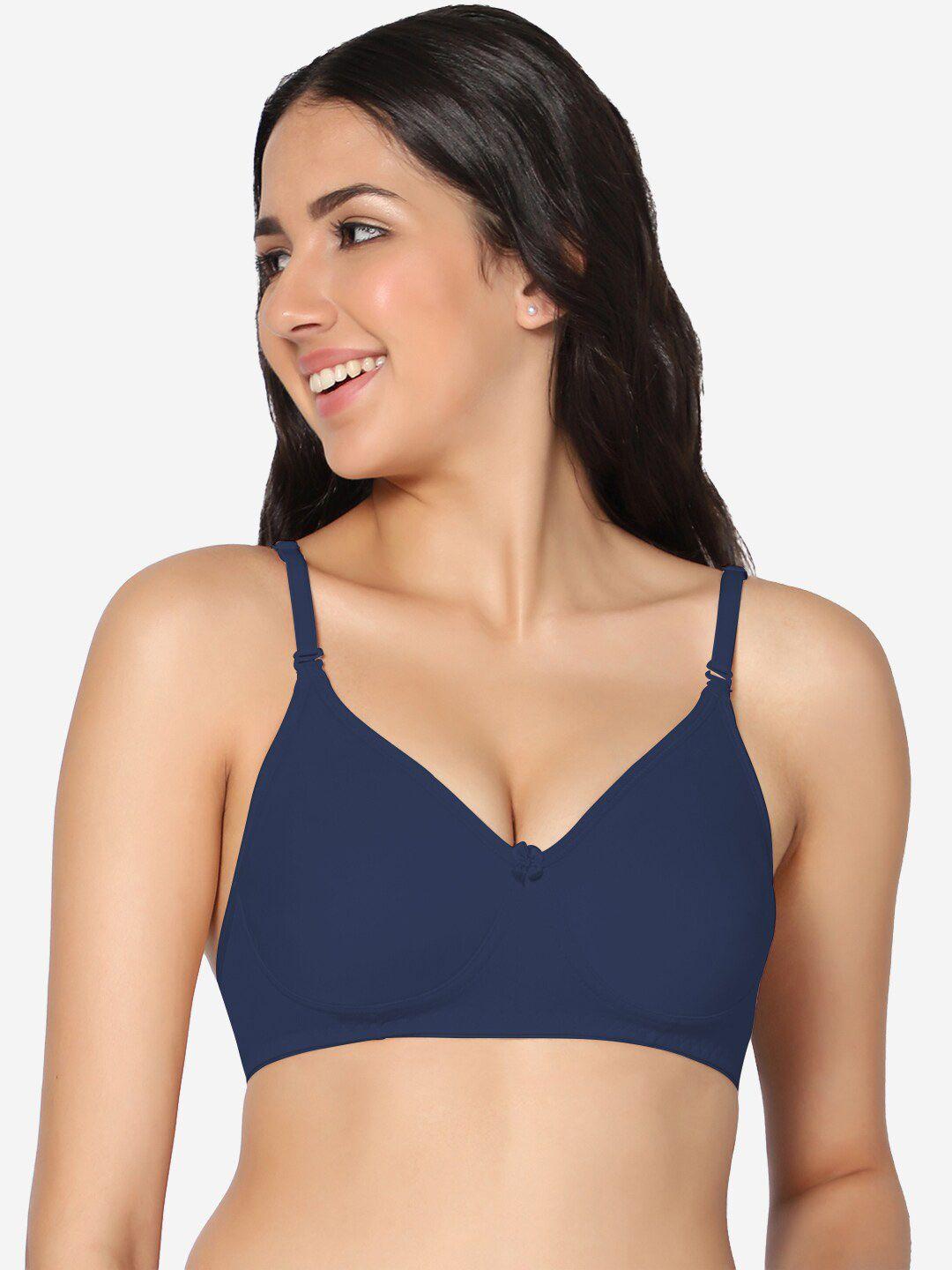 in care full coverage lightly padded all day comfort super support bra cotton t-shirt bra
