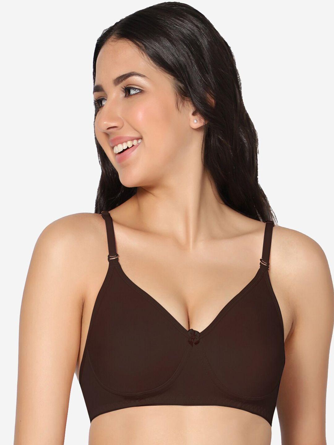 in care  full coverage non padded pure cotton t-shirt bra with all day comfort