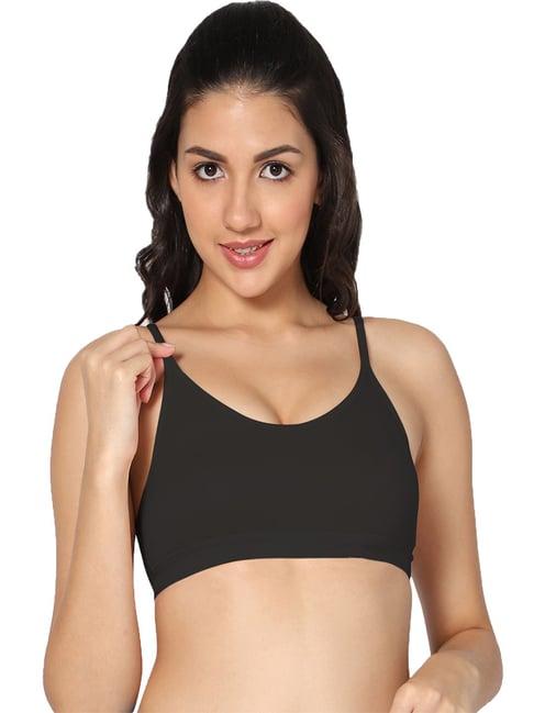 in care black sports bra