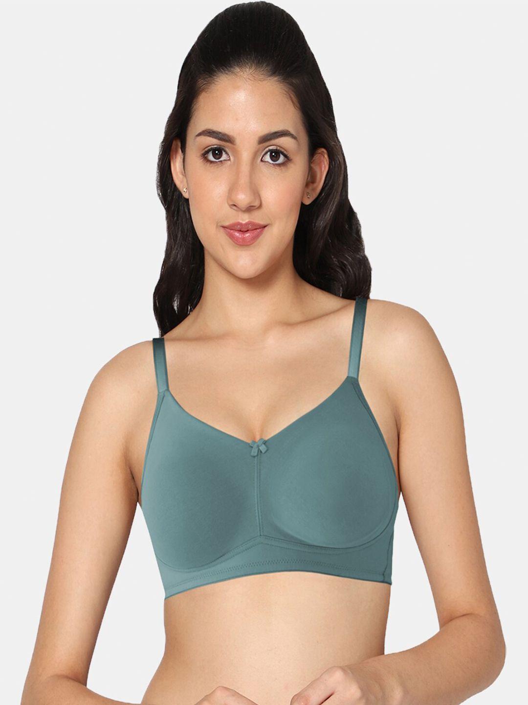 in care full coverage all day comfort non padded non-wired cotton t-shirt bra