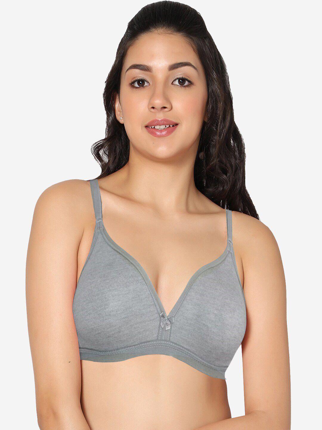 in care full coverage non padded pure cotton t-shirt bra with all day comfort