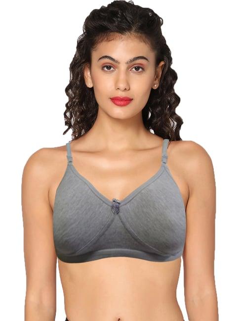 in care grey full coverage non-wired t-shirt bra