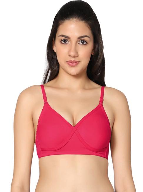 in care magenta full coverage non-wired t-shirt bra