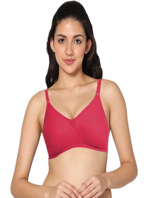 in care pink non-wired full coverage push-up bra