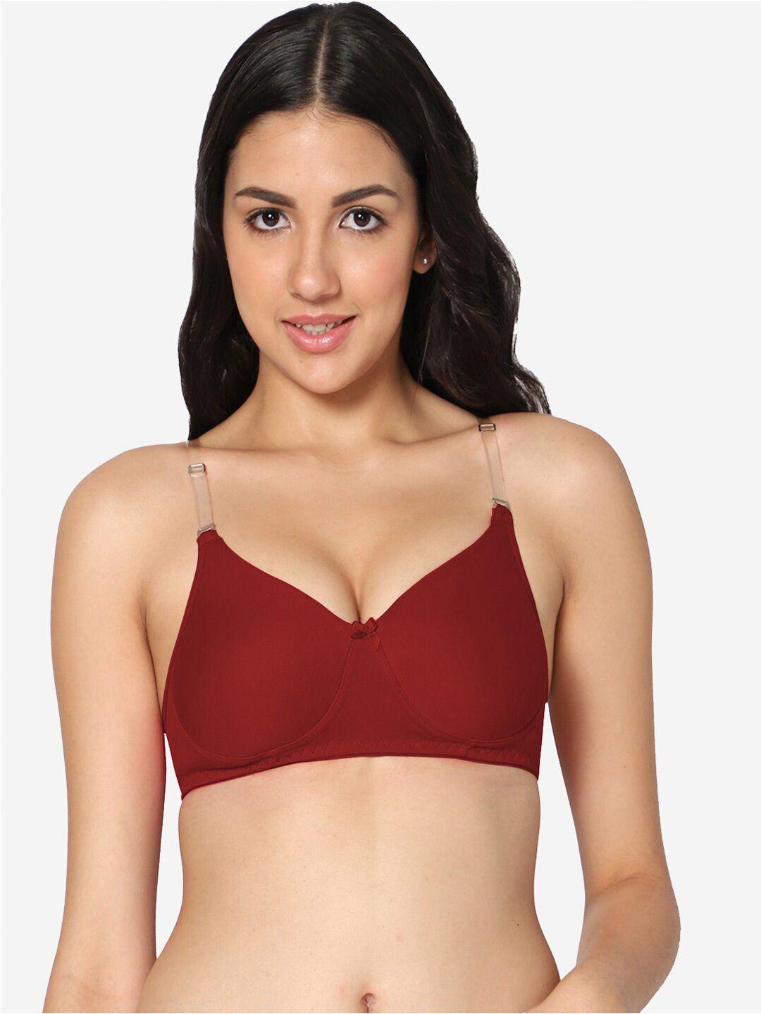 in care seamless full coverage heavily padded all day comfort cotton push up bras