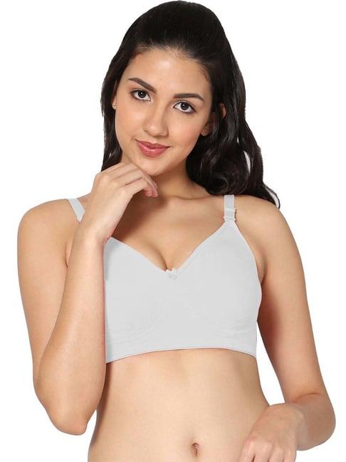 in care white cotton t-shirt bra