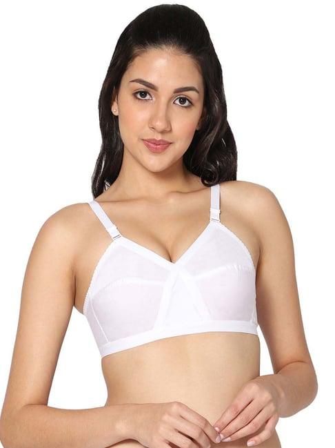 in care white cotton t-shirt bra