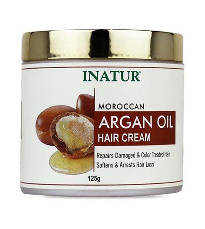 inatur argan oil hair cream - 125 gm