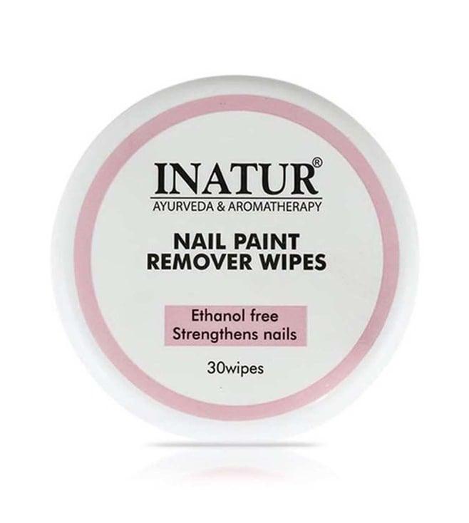 inatur nail paint remover wipes - 30 wipes