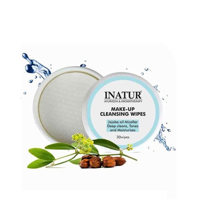 inatur makeup cleansing wipes - 30 wipes