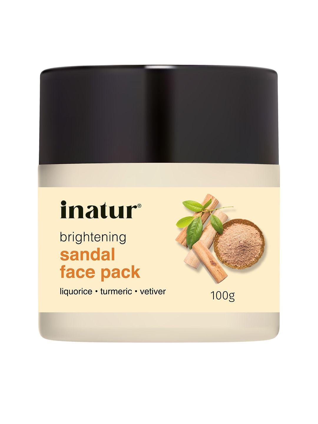 inatur sandal face pack 100 g
