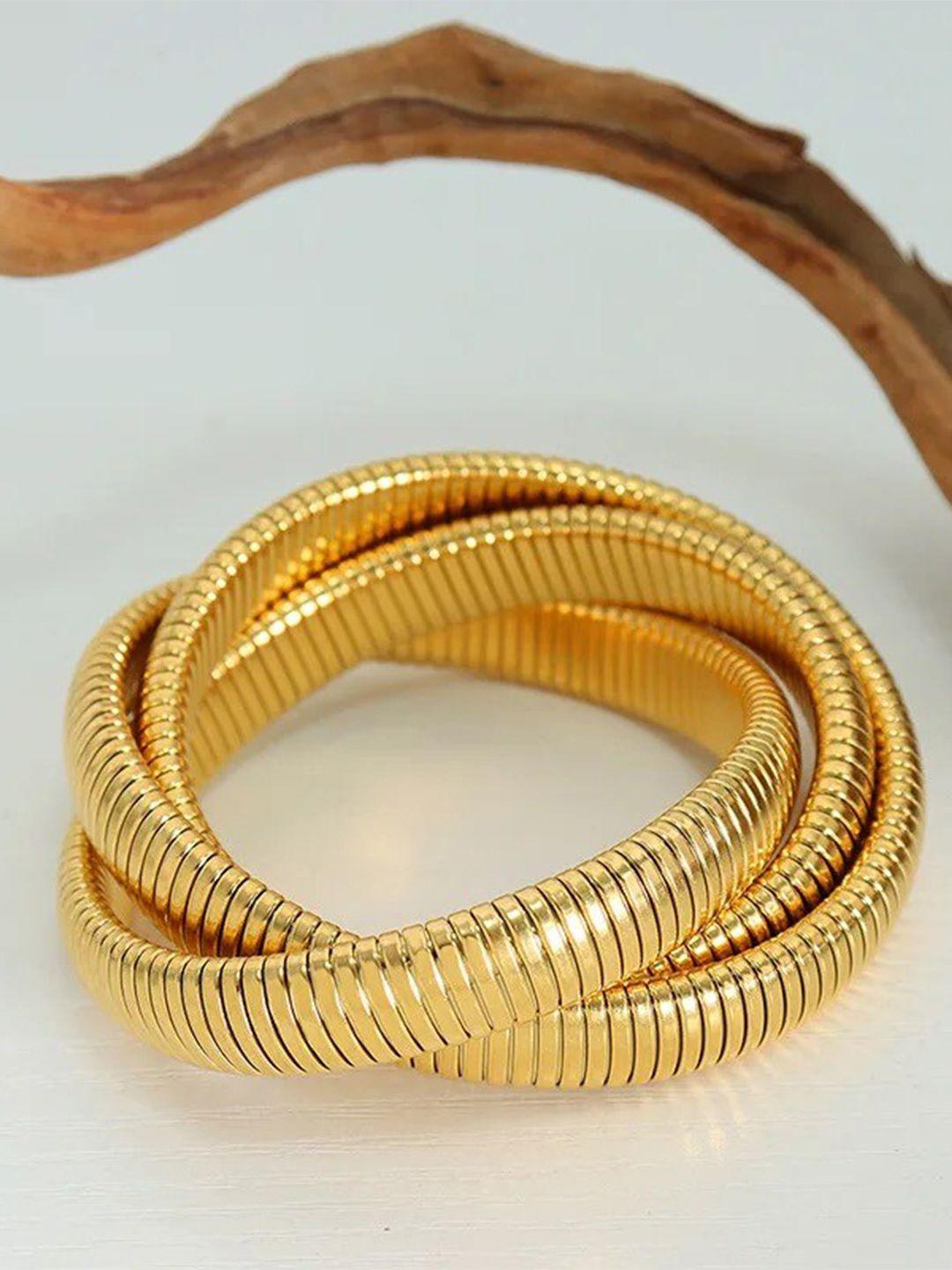 inaya  gold-plated multistrand bracelet