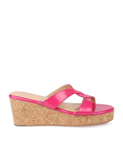 inc 5 women's rani pink casual wedges
