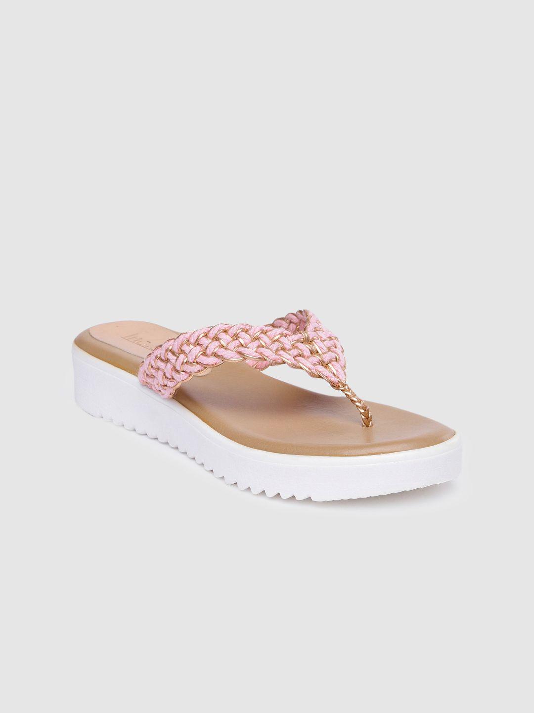 inc 5 women braided t-strap flats