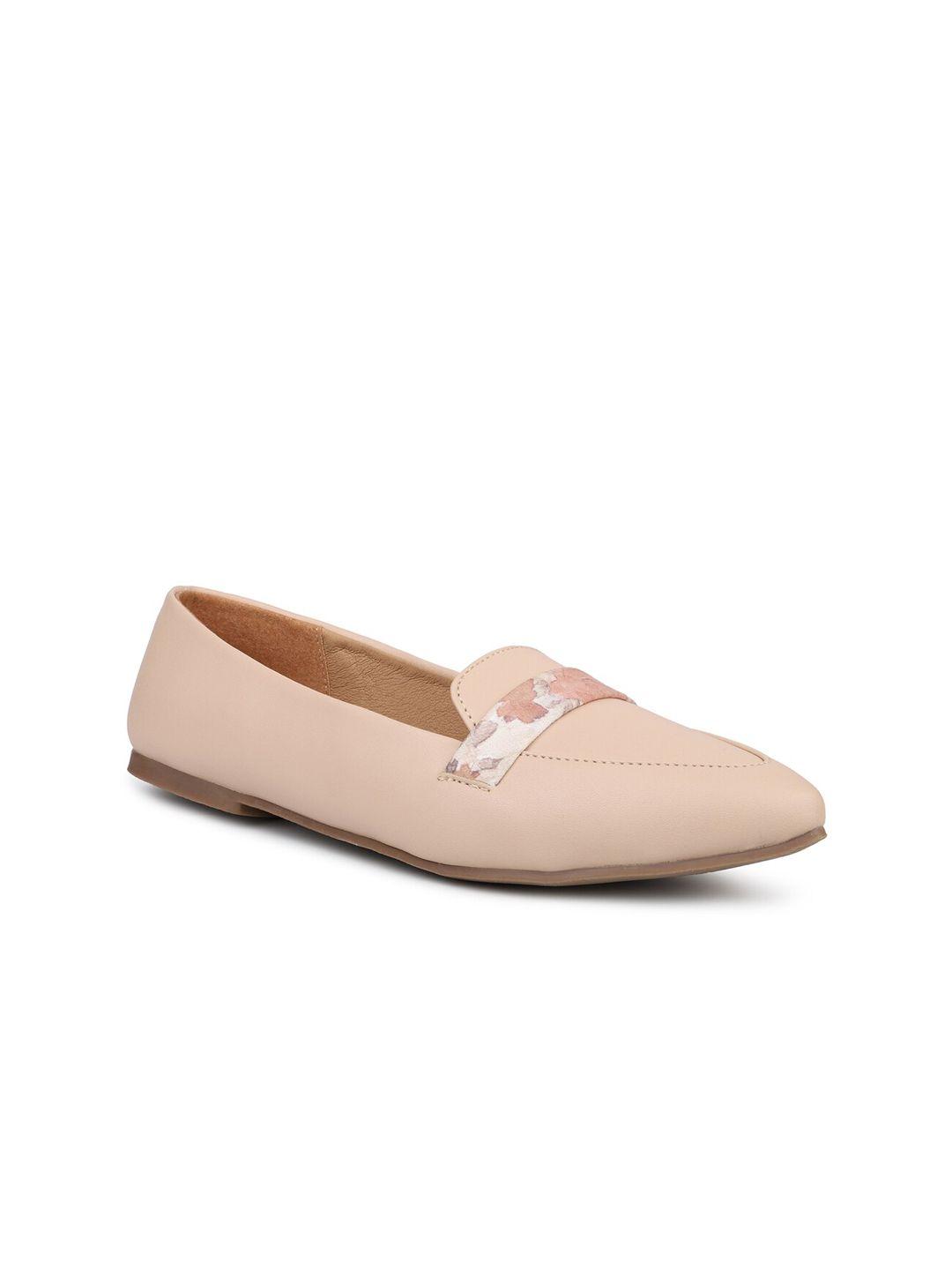 inc 5 women peach-coloured ballerinas flats