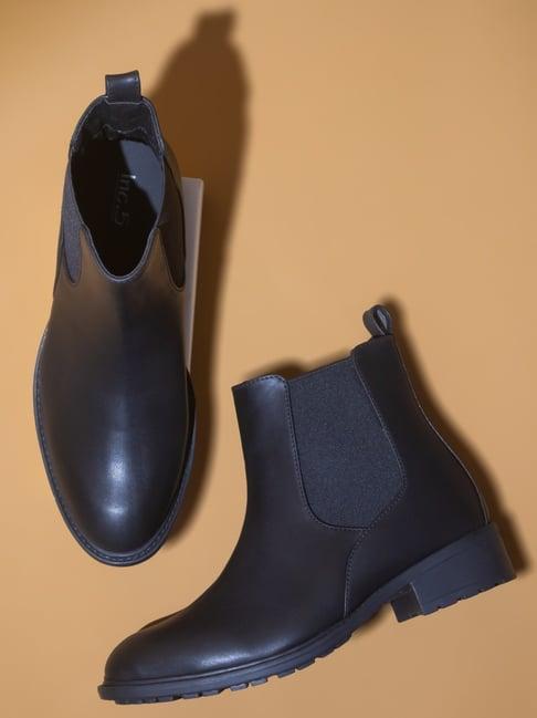 inc.5 women's black chelsea boots