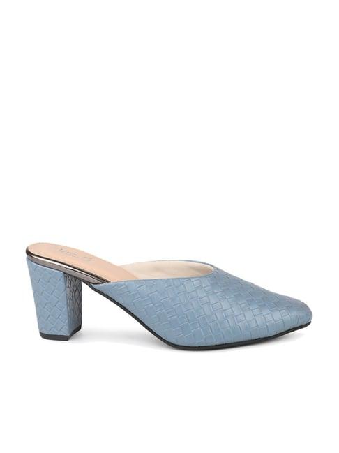 inc.5 women's blue mule shoes