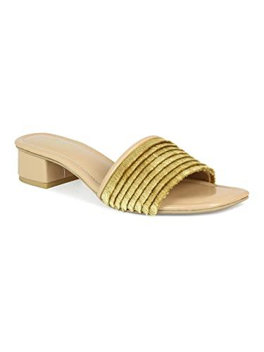 inc.5 block heel fashion sandal for womens