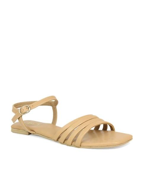 inc.5 women's beige ankle strap sandals