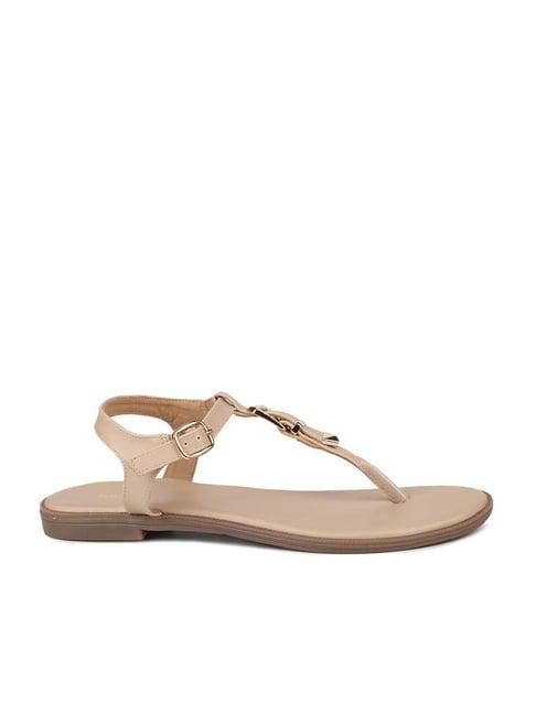 inc.5 women's beige ankle strap sandals