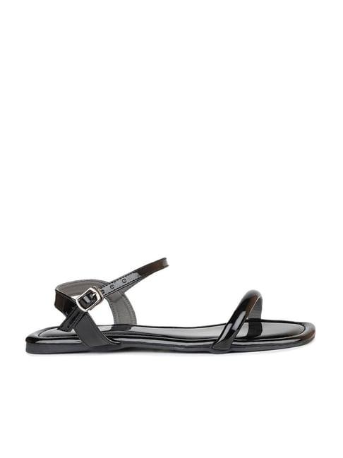 inc.5 women's black ankle strap sandals