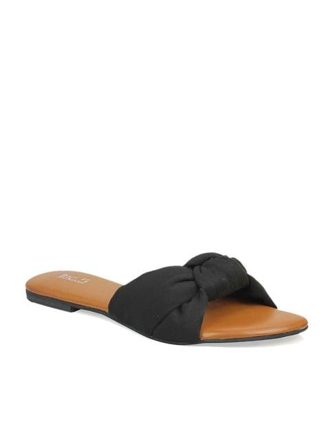 inc.5 women's black casual sandals