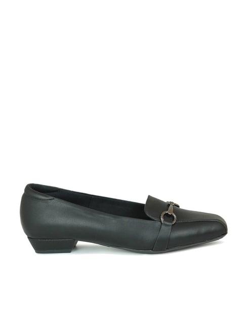 inc.5 women's black formal loafers