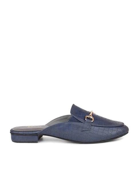 inc.5 women's blue mule shoes