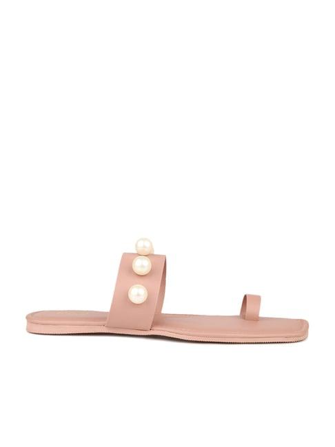 inc.5 women's peach toe ring sandals