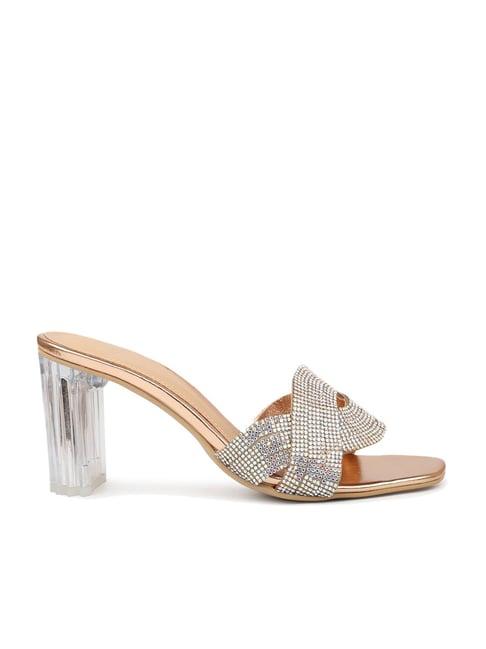 inc.5 women's rose gold casual sandals