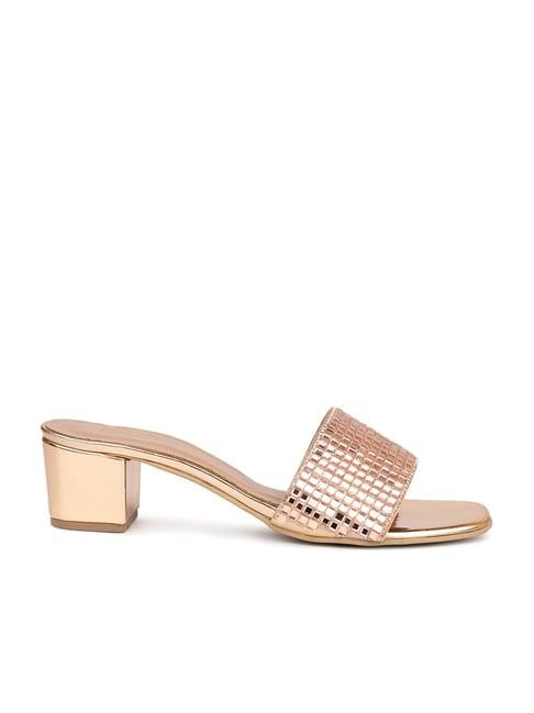 inc.5 women's rose gold casual sandals